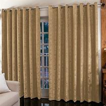 Cortina Jacquard 4,00 x 2,30 para sala/quarto Admirare