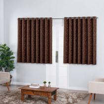 Cortina Jacquard 4,00 x 2,70 Semi Blackout Diversas Cores
