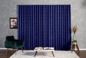 Cortina Jacquard 4,00x2,30 Para Trilho Suíço