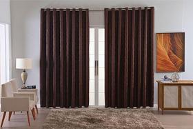 cortina jacquard luxo em tecido semi blackout sala 6,00x2,80