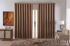 Cortina Jacquard Luxo Em Tecido Semi Blackout Sala 6,00X2,80