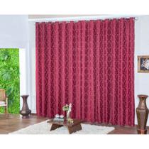 Cortina Jacquard Luxo Para Sala e Quarto SEMI-BLACKOUT 2,80 X 1,70