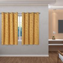 Cortina Jacquard Luxo Para Sala Quarto e Escritório 2,00 X 1,40 SEMIBLACKOUT ENVIO IMEDIATO