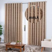 Cortina Jacquard Quarto e Sala Semi Blackout 2.80mts X 1.80m Esticada