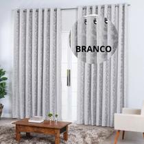 Cortina Jacquard Quarto e Sala Semi Blackout 2.80mts X 1.80m Esticada