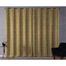 Cortina Jacquard Requinte 3,00x2,60m Quarto ou Sala