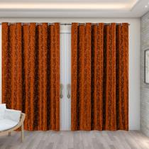 Cortina Jacquard Sala Quarto E Cozinha 4,00m X 2,70m Jacar