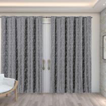 Cortina Jacquard Sala Quarto E Cozinha 4,00m X 2,70m Jacar