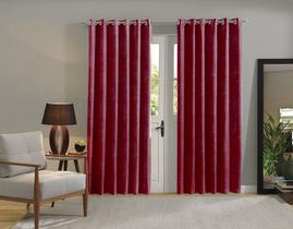 Cortina Jacquard Sala Quarto e Escritório P/ Varão 2 metros