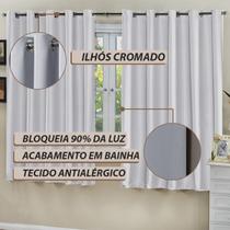 Cortina Janela 2 Metros Blackout De Tecido Grosso 2,80x1,80 - MH Enxovais