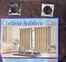 Cortina Janela Sublime Tecido Blackout 70% MARROM