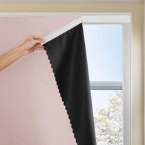 Cortina Jilron 1 painel 120 x 137 cm blackout térmica rosa