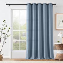 Cortina jinchan 183x244 cm Light Denim Blue Room Darkening