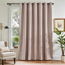 Cortina jinchan Linen Textured Room Darkening 240x245cm Taupe Cortina jinchan Linen Textured Room Darkening 240x245cm Taupe