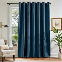 Cortina jinchan Linen Texturizada Room Darkening 250x210cm Azul