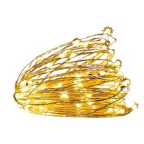 Cortina Led 480 Led Fio De Fada Branco Quente 3x3m Bivolt Florarte