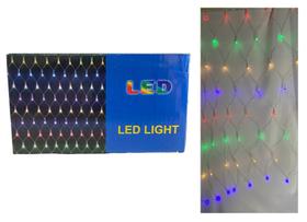 Cortina Led Cascata Natal 127v 8 Funções 3m Cortina Led Cascata Natal 127v 8 Funções 3m