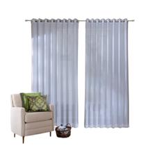 Cortina Leve com Forro Voil 400 X 250 Cm Geórgia Cortina Leve com Forro Voil 400 X 250 Cm Geórgia