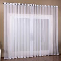 Cortina Lima 2,80m X 2,30m Voil Quarto Janela Porta Voal