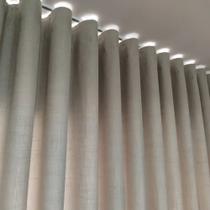 Cortina Linho Com Blackout Para Sala Linho E Blackout 8,00x2,60