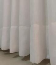 Cortina Linho Com Forro Para Trilho Suisso 7,00x2,60