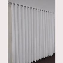 Cortina Linho Com Forro Para Varão Grande Sala Porta Janela 6,00x2,60 Cortina Linho Com Forro Para Varão Grande Sala Porta Janela 6,00x2,60