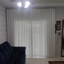 Cortina Linho Com Microfibra Leve Para Trilho Suiço Alto Padrão 4,00x2,50