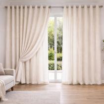 Cortina Linho Premium com Forro Microfibra Luxuosa 5 x 2,40/2,50/2,60/2,70/2,80 Cortina Linho Premium com Forro Microfibra Luxuosa 5 x 2,40/2,50/2,60/2,70/2,80
