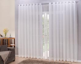 Cortina Linho Tecido 6,00x2,80 Para Varão Simples - Cortina Linho Tecido 6,00x2,80 Para Varão Simples -