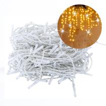 Cortina Luminosa Pisca Pisca Led Flash 196 Leds 3000K+6500K Branco Taschibra