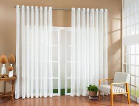 Cortina Luxo Gaze De Linho Sem Forro 5,00x2,80 Sala E Quarto Várias Cores Cortina Luxo Gaze De Linho Sem Forro 5,00x2,80 Sala E Quarto Várias Cores