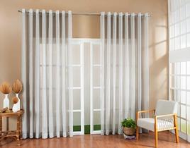 Cortina Luxo Ge De Linho Cinza 6,00X2,60 Cortina Luxo Ge De Linho Cinza 6,00X2,60