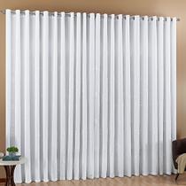 Cortina Luz 3,00m x 2,80m Voil Bordado 01 Peça Cortina Luz 3,00m x 2,80m Voil Bordado 01 Peça