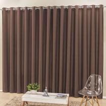 Cortina Madri Semi Blackout 2,00M X 1,70M Tabaco Cortina Madri Semi Blackout 2,00M X 1,70M Tabaco