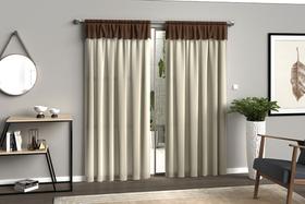 Cortina malha Bázika 2,10x2,72 mts 11052 bege.