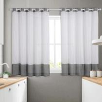 Cortina Marilu 2,80Lx1,20A - Voil C/ Forro Microfibra - Cores Variadas Cortina Marilu 2,80Lx1,20A - Voil C/ Forro Microfibra - Cores Variadas