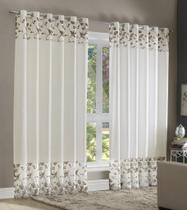 Cortina marselha chocolate 300x250cm