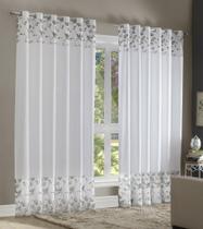 Cortina marselha cinza 300x250cm