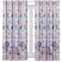 Cortina Mel E Flor 3.00 X 2.20 Quarto Sala Decoração