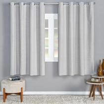 Cortina Melk 4,00M X 2,50M Blackout 100% Gelo Sala Quarto Cortina Melk 4,00M X 2,50M Blackout 100% Gelo Sala Quarto