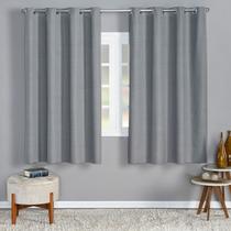 Cortina Melk Blackout 2,20m x 1,40m Corta 100% Luz Sala Quarto Apartamento Bloqueia Claridade Cortina Melk Blackout 2,20m x 1,40m Corta 100% Luz Sala Quarto Apartamento Bloqueia Claridade