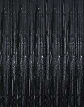 Cortina Metálica de Lentejuelas GOER, 98x98 cm, Negro, 3 Piezas Cortina Metálica de Lentejuelas GOER, 98x98 cm, Negro, 3 Piezas