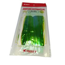 Cortina Metalizada de Franja Escolha sua Cor Preferida para Decoração