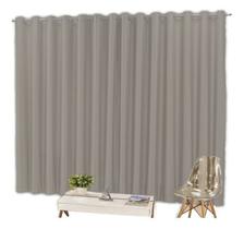Cortina Microfibra tecido 9,00x2,70 Para Trilho Simples