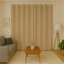 Cortina Oxford 3,00x2,50 Sala Quarto Porta Avelã Cortina Oxford 3,00x2,50 Sala Quarto Porta Avelã