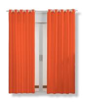 Cortina Oxford Decorativa Cores vivas Para Sala ou Quarto Tecido Cobre até 50% da Luminosidade