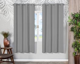 Cortina Oxford Elegante Sala Quarto 2,90x1,80 Varão 2 Metros