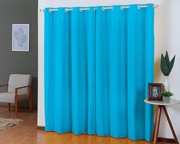 Cortina Oxford Em Tecido Grosso 3,00 X 2,20 Sala Quarto Cozinha