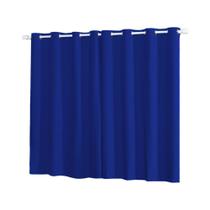 Cortina Oxford Janela Quarto E Sala 2,00 X 1,50 M Cor Azul Cortina Oxford Janela Quarto E Sala 2,00 X 1,50 M Cor Azul