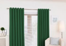 Cortina Oxford para Sala/Quarto 2,80 Largura X 2,30 Altura com ilhós Redondo.